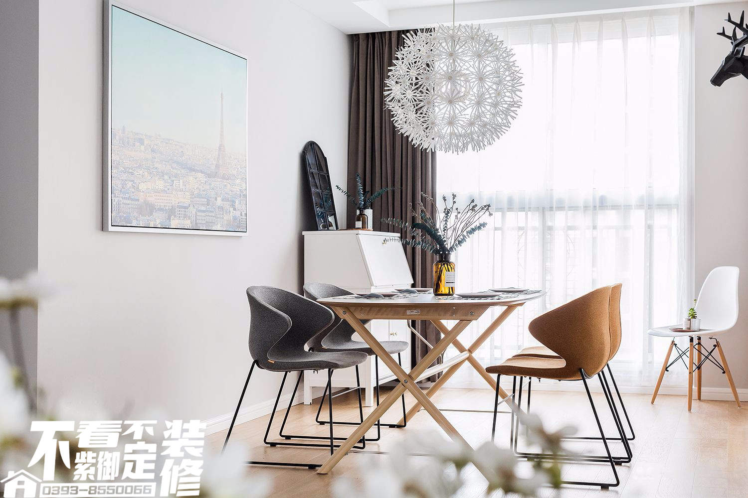 藍盾小區90m2北歐風(fēng)