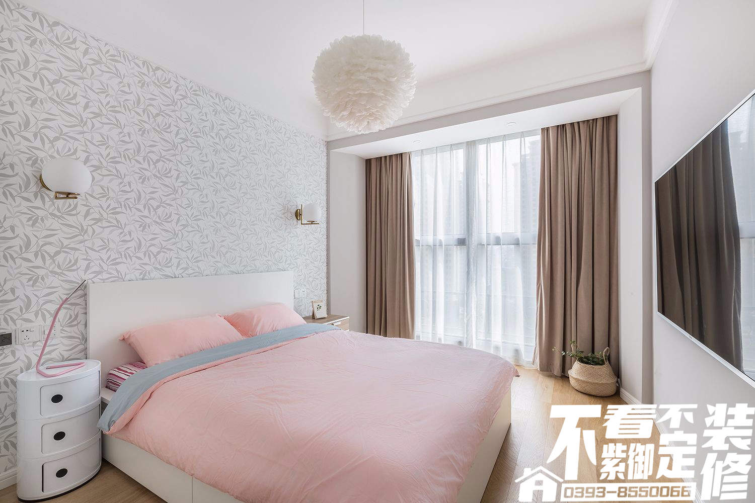 藍盾小區90m2北歐風(fēng)