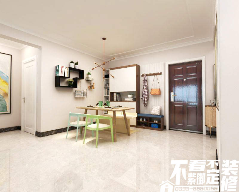 自然水岸120㎡現代簡(jiǎn)約